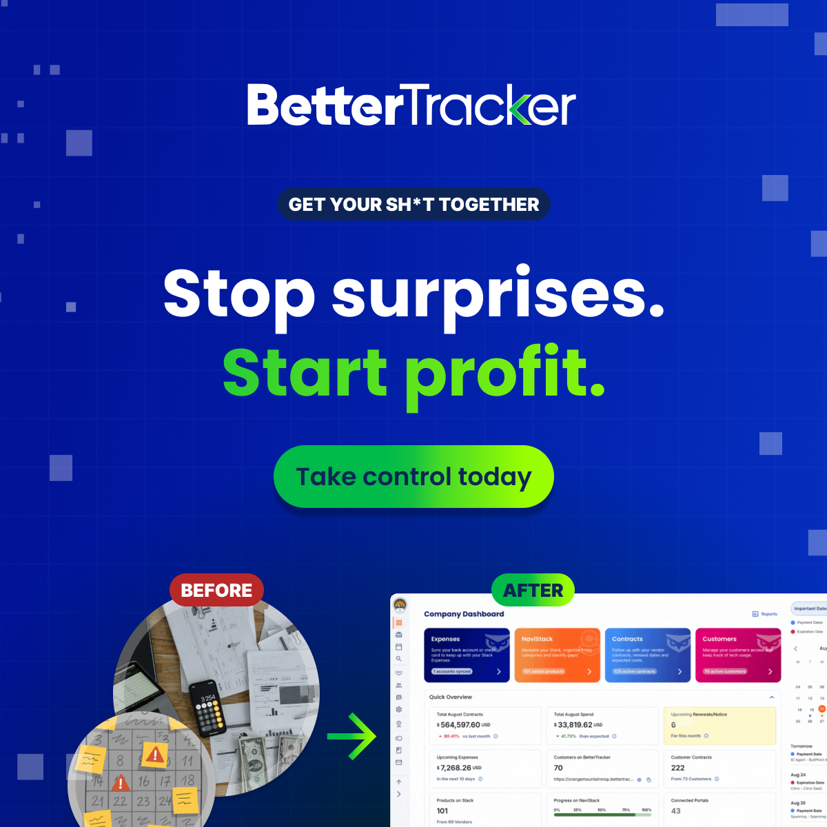 Channel Program / BetterTracker social